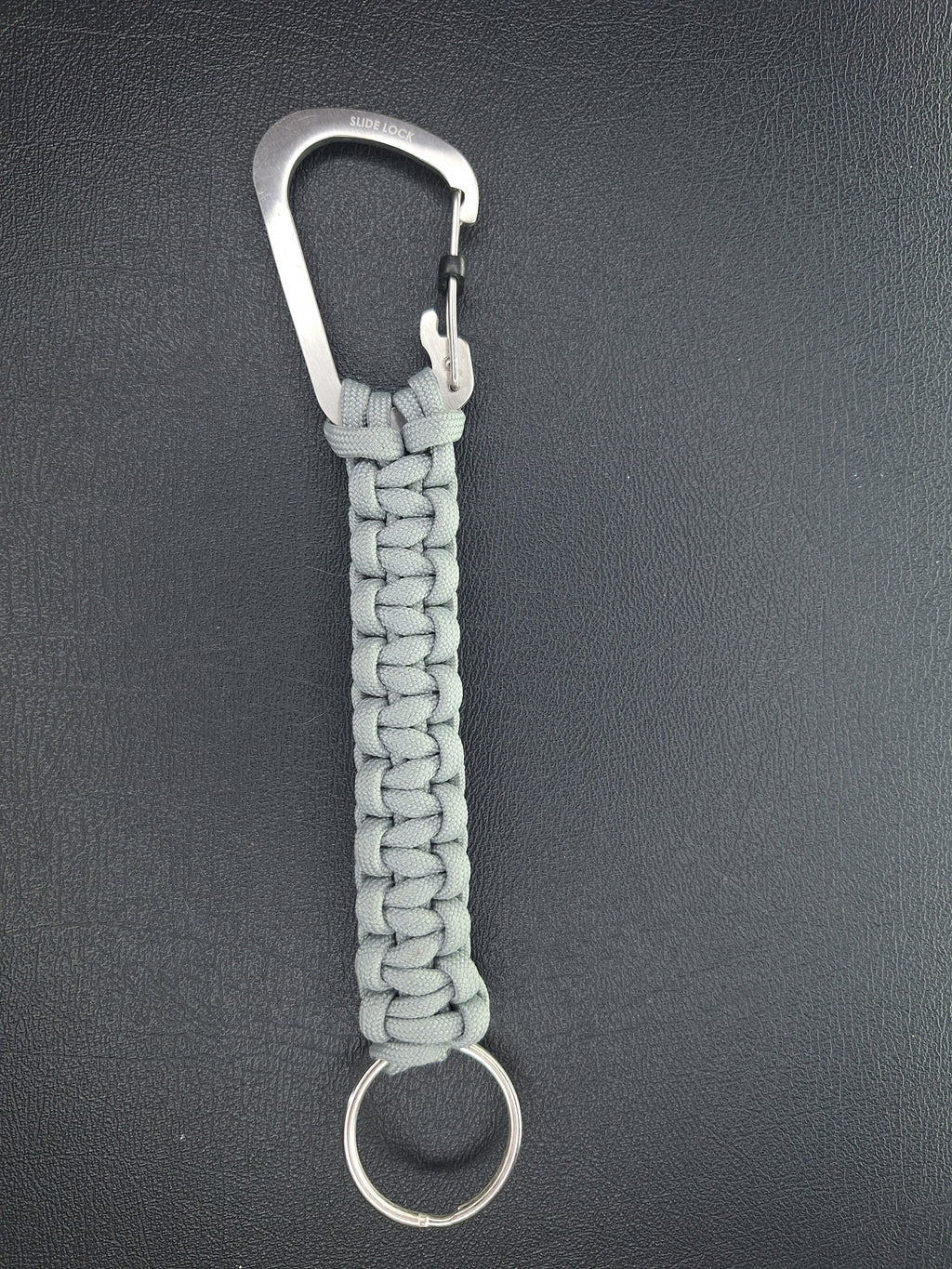 Light Grey paracord Keychain