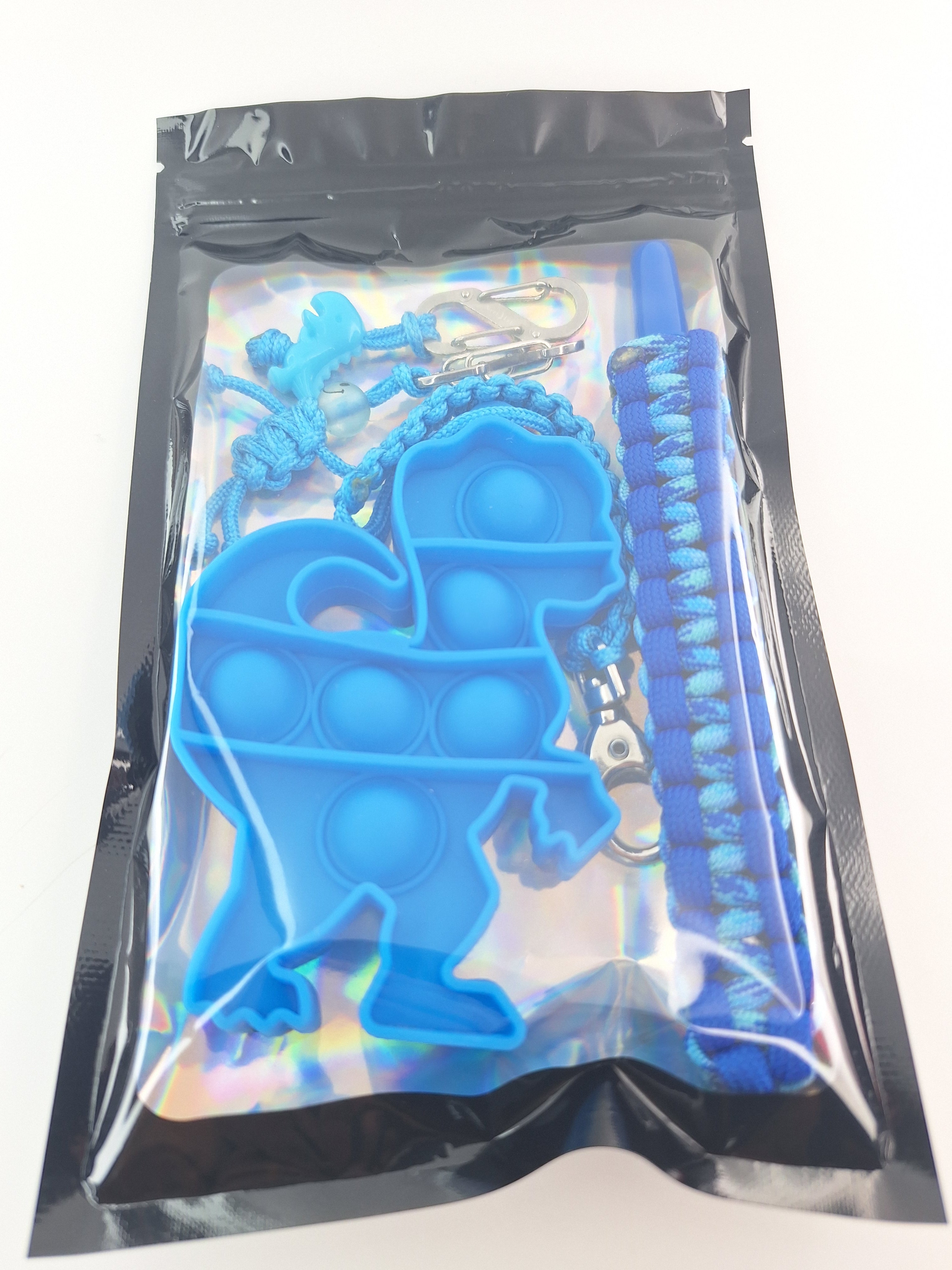 Blue fun bag