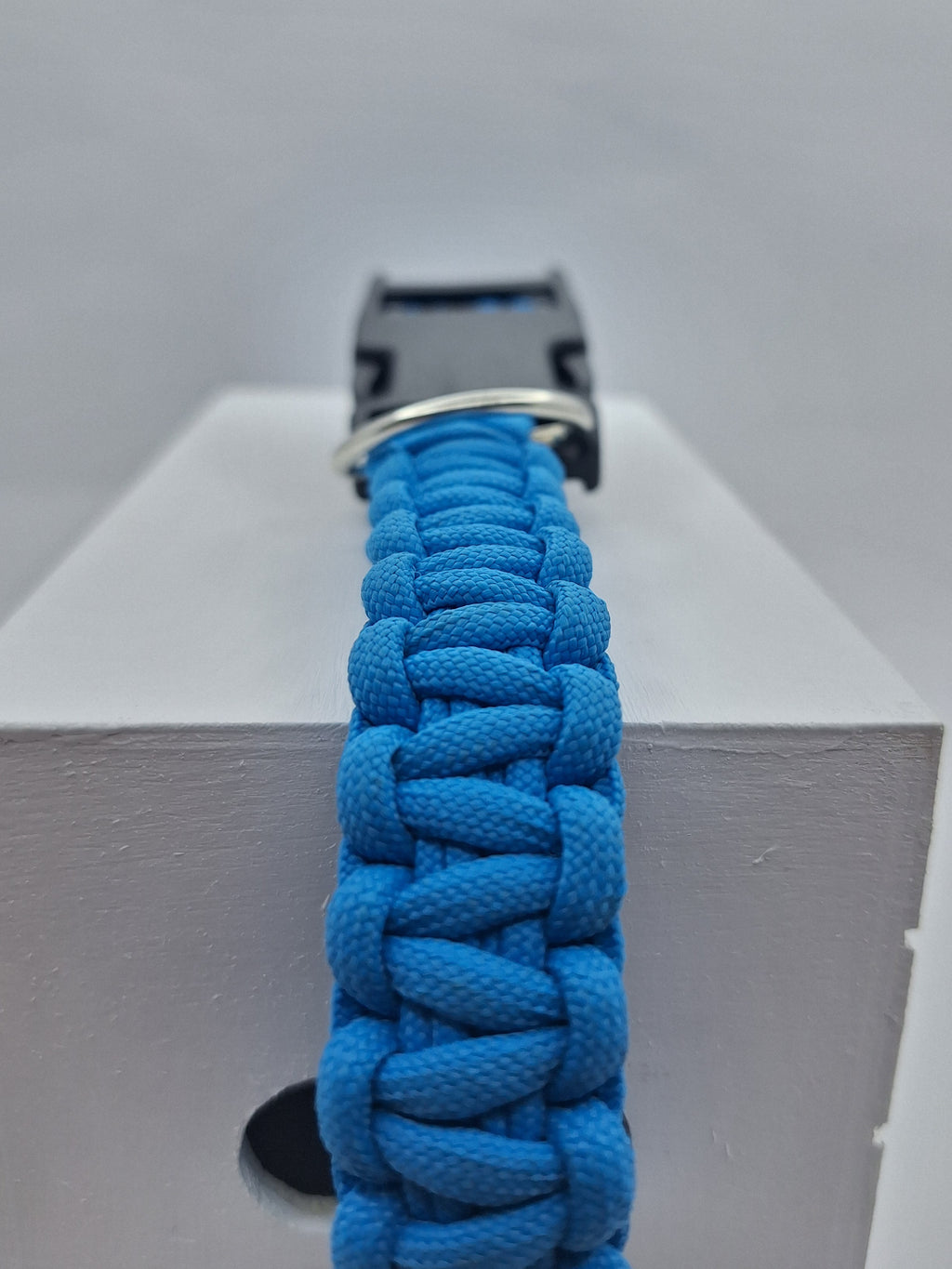 Sky blue Paracord dog collar