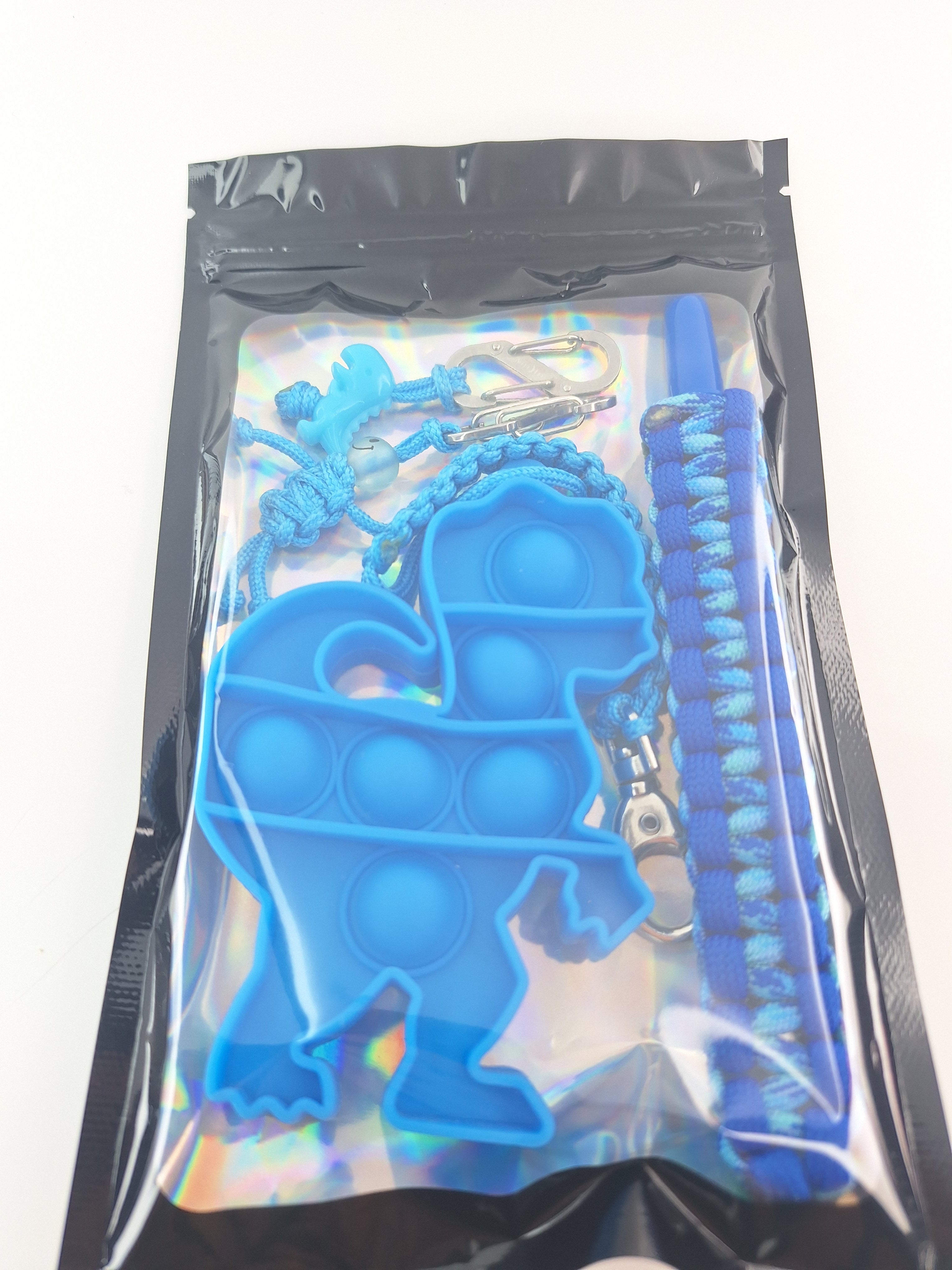 Blue fun bag
