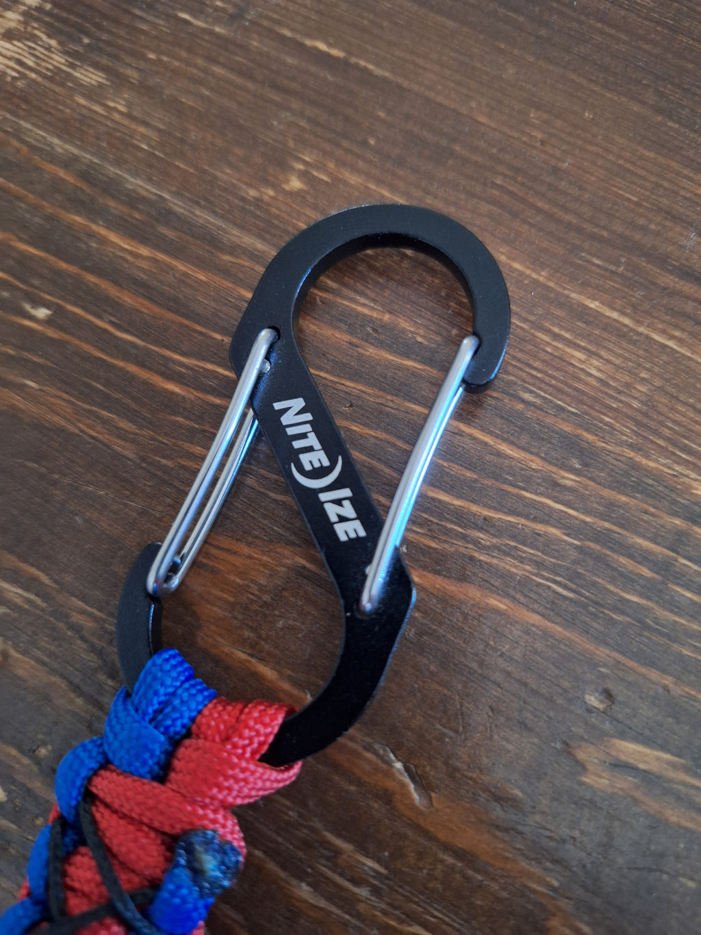 Spider man paracord Keychain