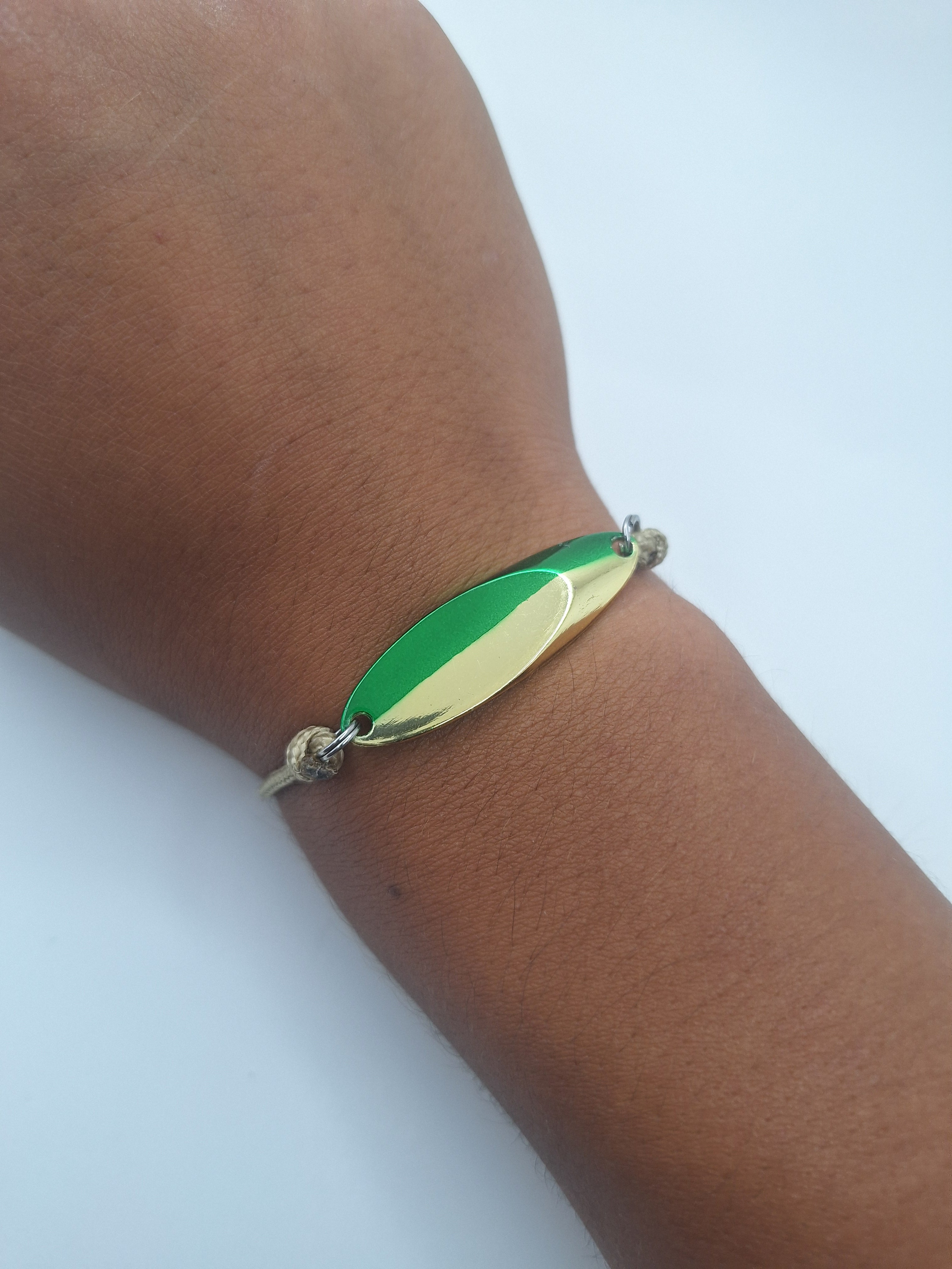 Fishing lure bracelet