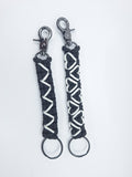 His and hers paracord Keychain set