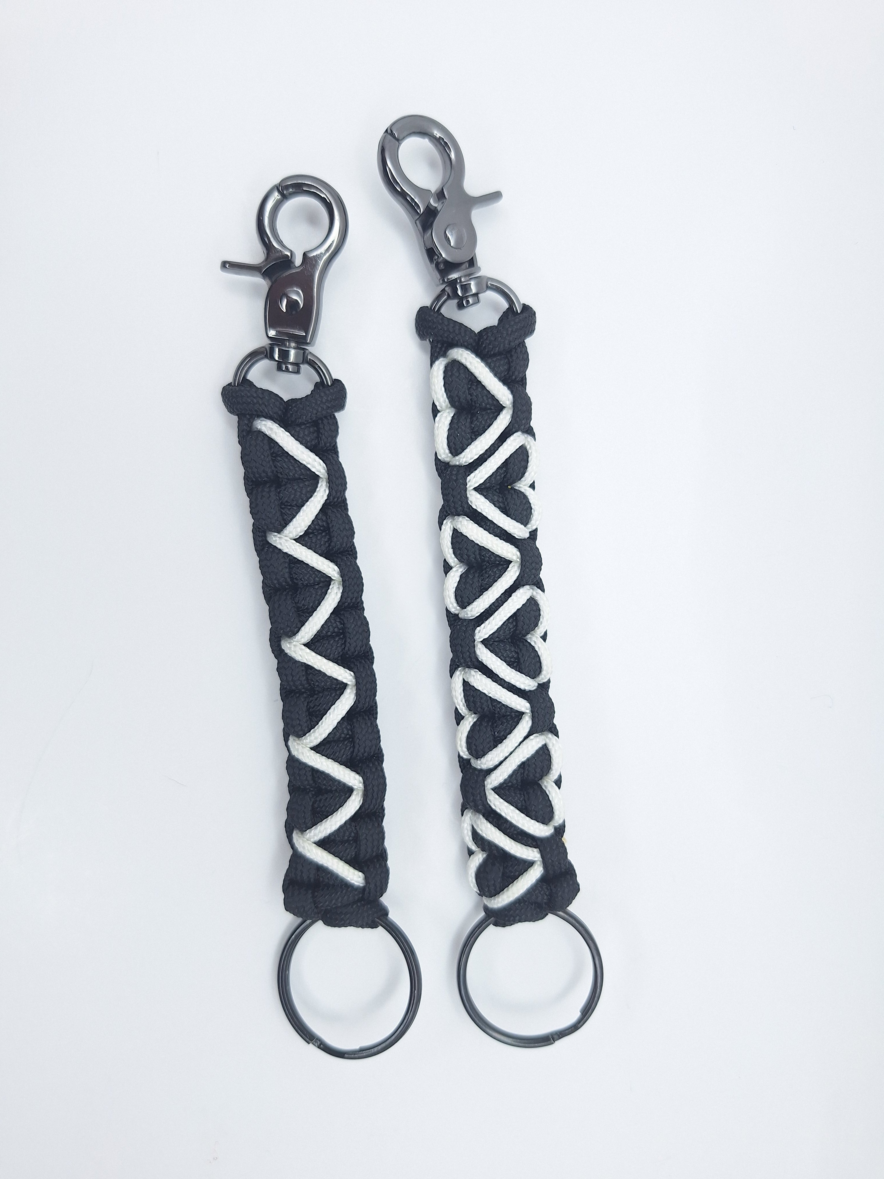 His and hers paracord Keychain set