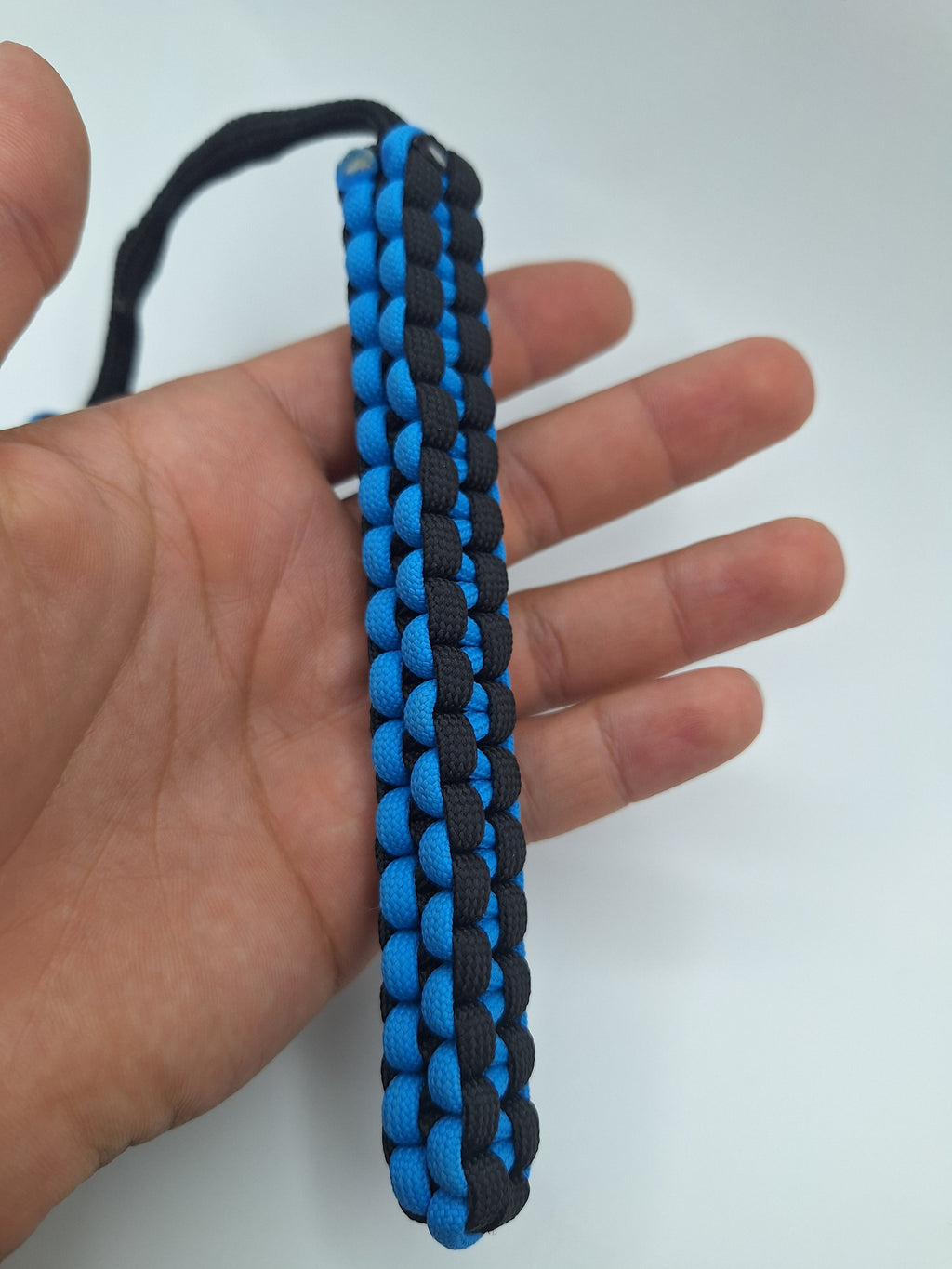 Paracord nun chucks blue/black