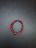 Black/red paracord bracelet