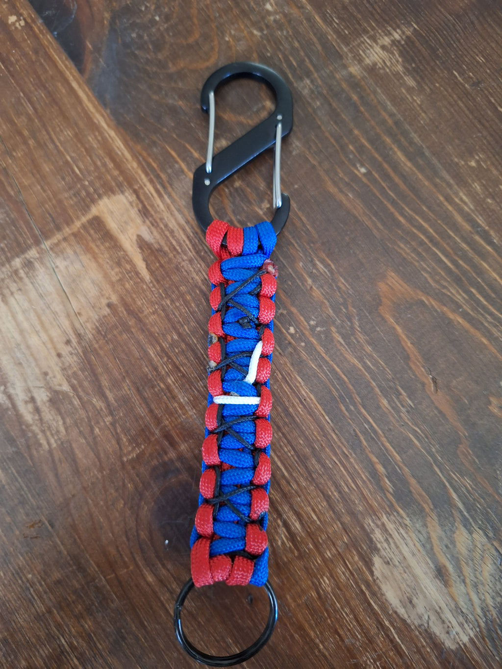 Spider man paracord Keychain