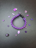 Purple paracord bracelet