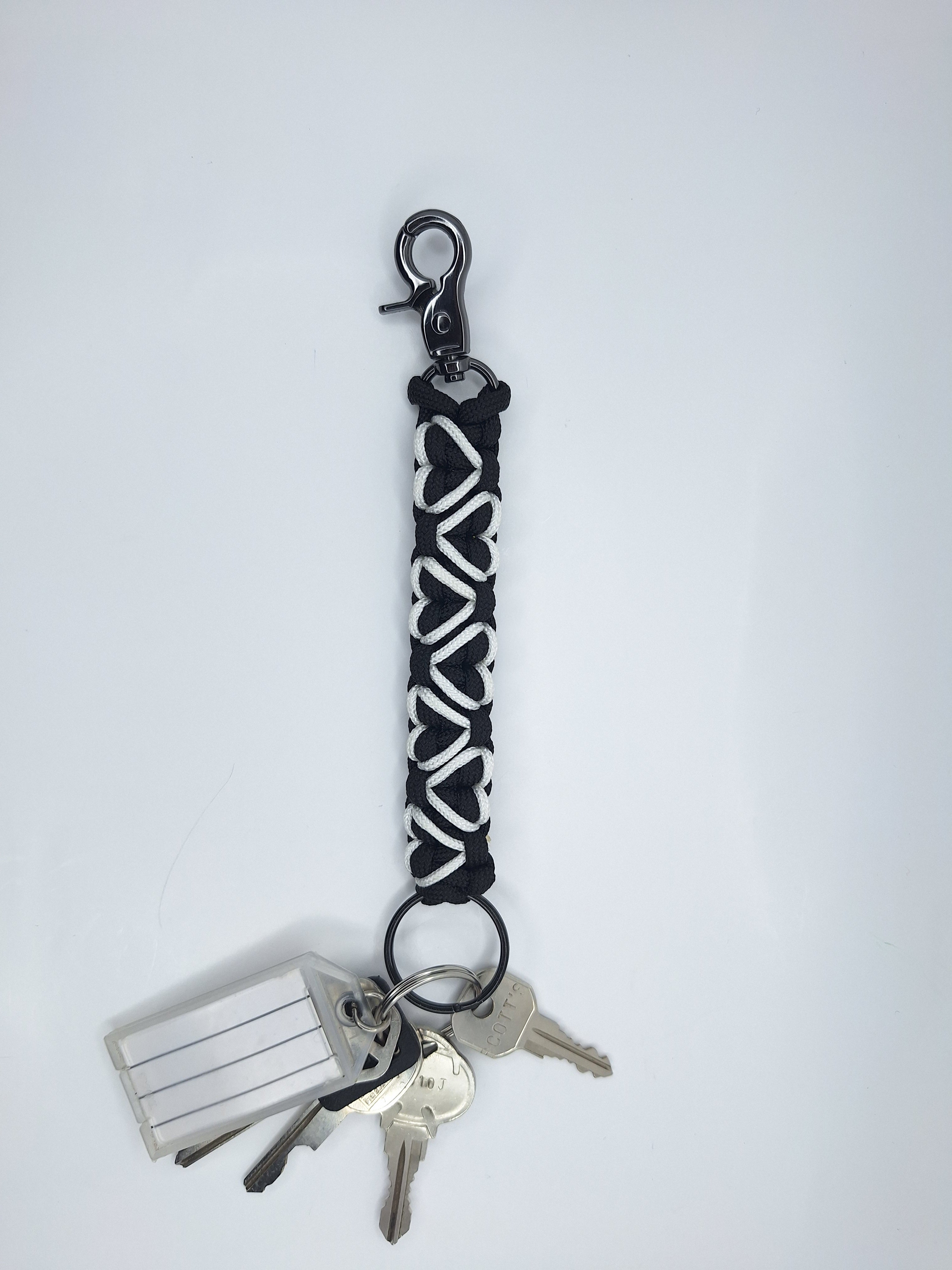 His and hers paracord Keychain set