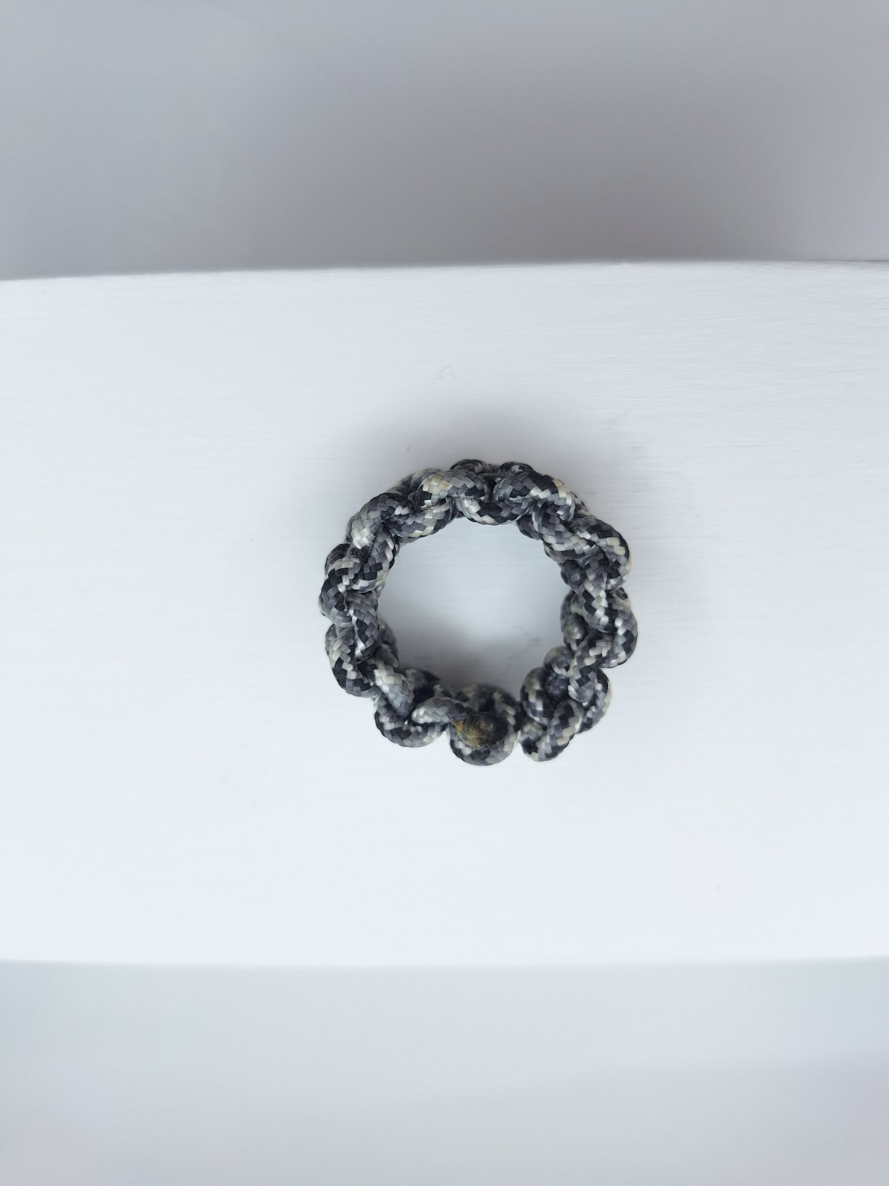 Multi gray micro cord ring
