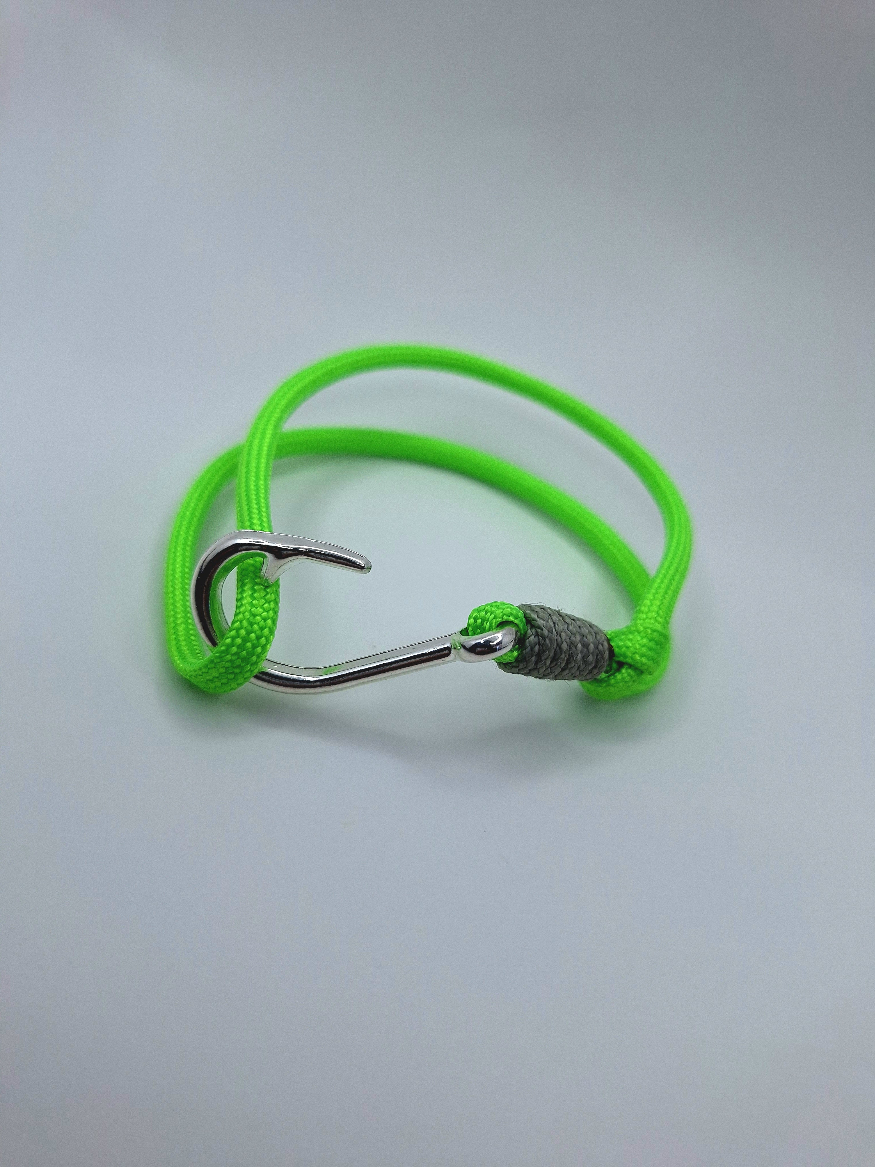 Fishing hook bracelet