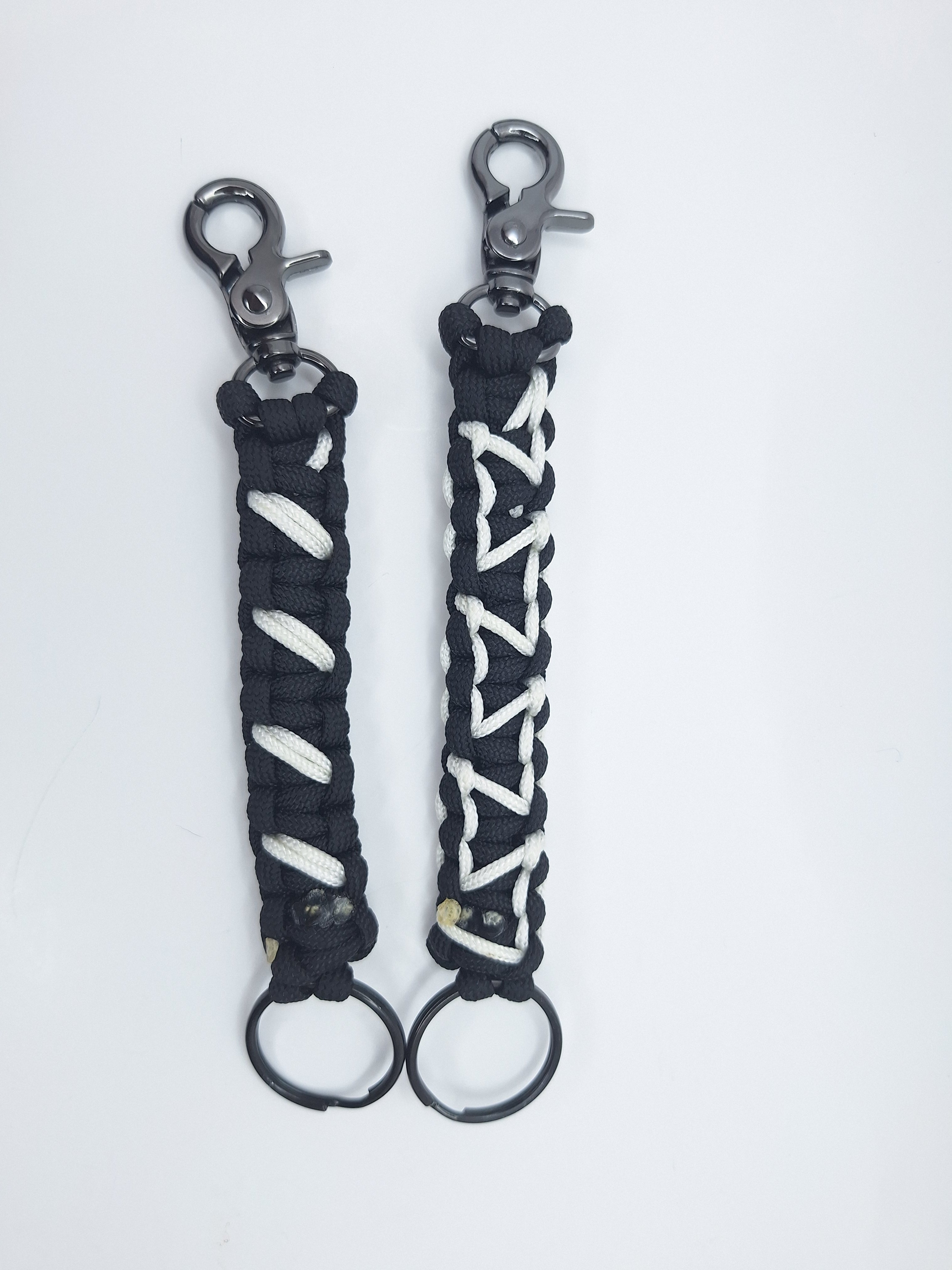 His and hers paracord Keychain set